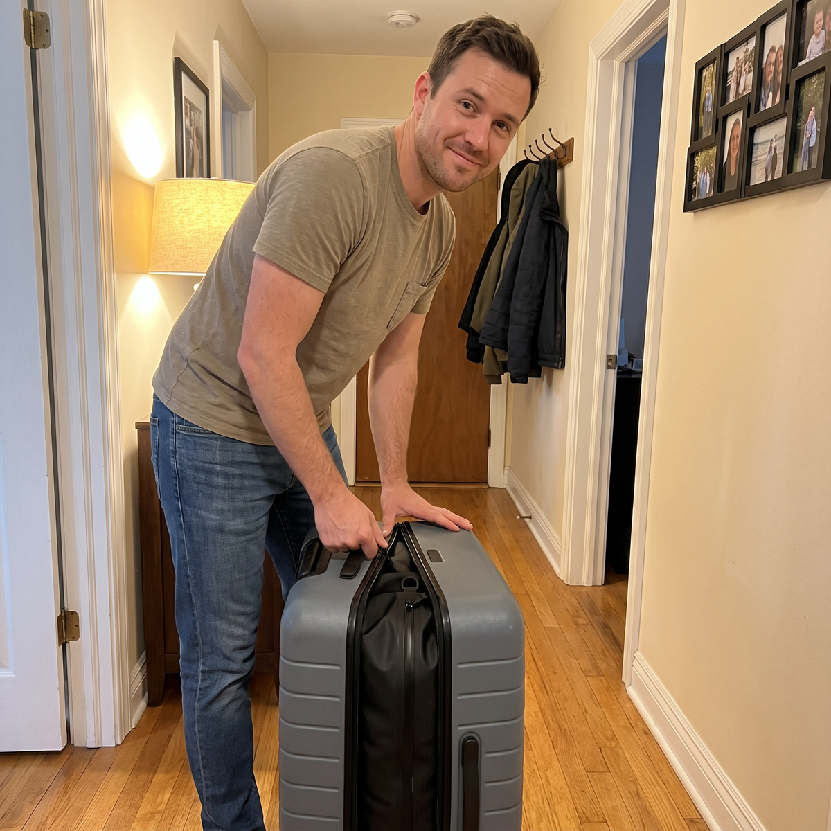 Cerrando la maleta sin esfuerzo con Packlump